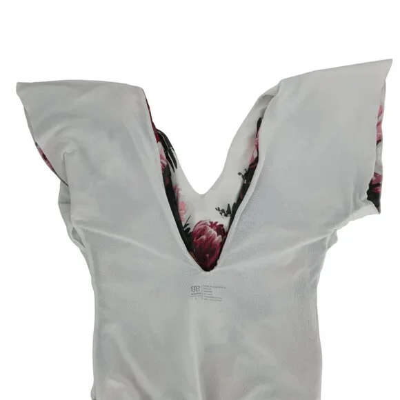 Albion Swimsuit One-Piece Desert Rose Cape Feminine Floral Sexy Modest Beach Sun - Picture 8 of 15